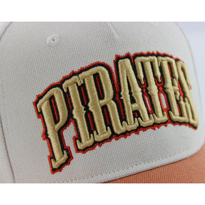 Gorra de Béisbol Pirates, Gorra Ajustada de 6 Paneles, Logotipo Bordado, Informal, Unisex, para Adultos, Primavera Verano, Gorra de Lona - Product Image 4
