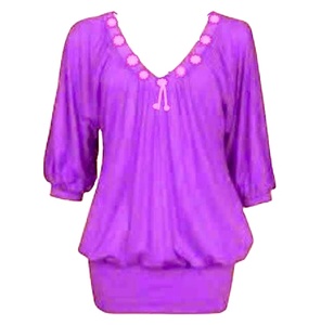 Camiseta personalizada OEM para mujer, Camiseta cómoda con cuello en V para correr, camiseta informal en blanco de algodón para mujer - Product Image 4