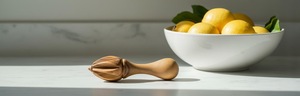 Wooden Manual Lemon Reamer Juicer Dishwasher Safe <b>Kitchen</b> <b>Accessory</b> - Product Image 2