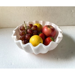 Tazón de Frutas de Resina Hecho a Mano con Patrón de Mármol, Tazón Venus de Resina, Tazón de Ensalada de Resina Minimalista y Duradero, Vajilla, Decoración Navideña - Product Image 2