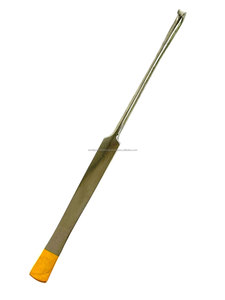 Lot de 3 crochets chirurgicaux manuels en acier inoxydable pour ovariohystérectomie vétérinaire et récupération de cornes utérines, pour hôpital - Product Image 5