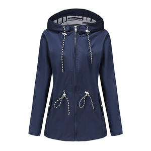Chaqueta Cortavientos Deportiva Premium para Mujer, Transpirable, Ropa Deportiva, Chaqueta Resistente al Viento Personalizada de Fábrica para Mujer - Product Image 2