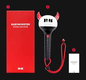 BABYMONSTER OFICIAL LIGHT STICK KPOP Grupo Idol Coreano Álbum Coleccionable CD Regalo con Photocard Gratis Pop Bluewave-176 Todo Incluido - Product Image 2