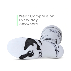 Medical <b>Compression</b> Socks 20-30mmHg <b>Knee</b> High Woven Thin Breathable Sweat-Absorbent Basketball Football <b>Compression</b> Tight - Product Image 3