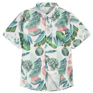 Bestie Chemises hawaïennes assorties BFF Summer Beach Outfit Chemise de vacances tropicales - Product Image 6