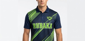 Custom <b>Red</b> Performance <b>Polo</b> <b>Shirt</b> Moisture Wicking Golf Uniform Short Sleeve Sportswear OEM ODM Wholesale Apparel - Product Image 2