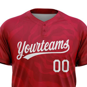 Maillots de baseball et de softball personnalisés imprimés en couleur, qualité supérieure, très demandés, faible MOQ, 100 % polyester, antibactériens - Product Image 2