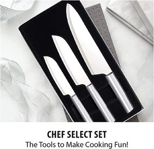 THEWIZ <b>CRAFTS</b> Custom Hand Forged Stainless Steel Chef <b>Knife</b> Pakkawood Handle Ambidextrous Satin Finish Sharp Blade Kitchen - Product Image 5