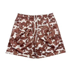 High Quality Custom Polyester Gym Basketball Heavy Sublimation Printed Double <b>Layer</b> Men 5 Inch Custom Mesh Shorts for Men - Product Image 6
