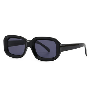LMA 86113 Gafas de Sol Retro de Marco Cuadrado Pequeño, Modernas y Clásicas para Hombre, con Logotipo Personalizado, Lentes Intercambiables 2024, Protección UV400 para Mujer, Alta Calidad - Product Image 3