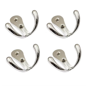 Premium Modern Stainless Steel 5 Hook Adjustable <b>Wall</b> Mounted Coat <b>Rack</b> Heavy Duty Towel Clothes <b>Key</b> Holder <b>for</b> Bathroom - Product Image 3
