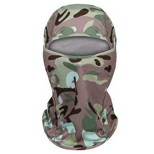 Masque de ski uni, sans motif, à un trou, en polyester 100%, unisexe, pour adultes, personnalisable pour homme. - Product Image 1