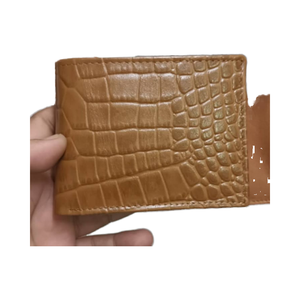 Cartera de Hombre de Piel de Vaca Dividida Ecológica Genuina Pulida SHEELA ENTERPRISES - Product Image 1