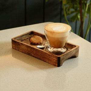 Plateau en bois pour café, meilleure qualité, best-seller, écologique, durable, fait à la main, décoration de cuisine, décoration de la maison, cadeau, fournisseur en gros - Product Image 3