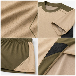 Set Personalizzato di <span class=keywords><strong>Maglia</strong></span> e Pantaloncini da Futsal per Uomo, Senza Marca, in Poliestere Traspirante Premium, Uniforme per Squadre di Calcio Indoor - Product Image 4