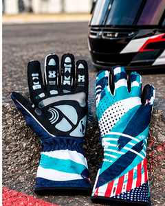Guantes de Motocross de Dedo Completo, de Poliéster y Algodón, Impermeables, Ligeros, Antideslizantes, con Cierre de Gancho y Bucle, Panelizados, para Hombre - Product Image 4