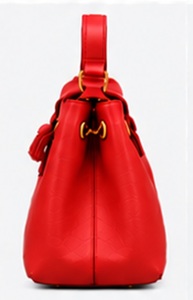 Sac à main élégant en cuir véritable de qualité supérieure pour femme, sac à bandoulière élégant pour tous les jours, grande capacité, bouton, OEM ODM - Product Image 3