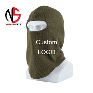 Balaclava de ski unisexe personnalisée avec tissu en maille respirant et anti-humidité, masque de ski extérieur pour moto, logo personnalisé, vente en gros OEM - Product Image 2