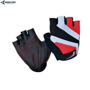Gants de cyclisme d'été en PU de haute qualité avec coussinets en gel, antidérapants, demi-doigts, pour VTT - Product Image 4