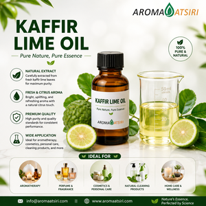 Huile de citron vert de Java de qualité supérieure - Extrait aromatique frais de citron pour la cuisine - Product Image 1