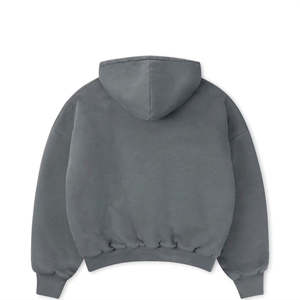 Sudadera con Capucha Gris Carbón para Hombre, Sudadera Informal, Ropa de Calle de Invierno, Moda - Product Image 3