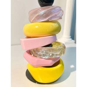 Brazalete Étnico Indio Hecho a Mano con Cristales, Joyería Tradicional para Mujer, Accesorios de Moda, RR Enterprises RR202513895 - Product Image 3