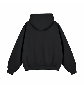 Sweat à capuche ample en coton 100% lourd, vente en gros |   Sweat-shirt à capuche unisexe en polaire premium, écologique et respirant |   Vêtements personnalisés - Product Image 2