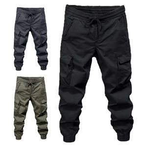 Pantalones cargo para hombre informales con múltiples bolsillos, pantalones para correr, novedad de 2025 al por mayor, fabricantes - Product Image 1