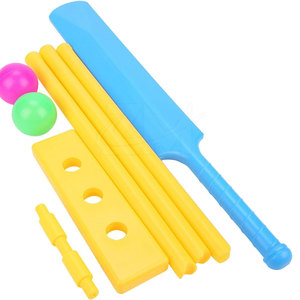 Premium Sports Training <b>Equipment</b> With Strong Construction For Clubs And Schools <b>Cricket</b> Bat Set - Product Image 1