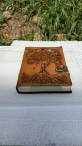 <b>Tree</b> of Life Seven Chakra Leather Journal Handmade Spiritual Notebook Embossed Diary Writing <b>Book</b> for Meditation Yoga Travel and - Product Image 2