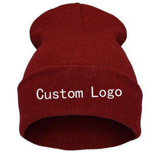 Bonnet unisexe en tricot acrylique doux pour enfants, ajustable, pour l'hiver, avec logo personnalisé, OEM, marque privée, vente en gros, couvre-chef - Product Image 4