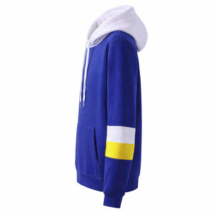 Sweat à capuche vintage surdimensionné pour homme en molleton polyester/coton, épais, avec poche, logo personnalisé sur le devant, service OEM, tissu 370g - Product Image 2