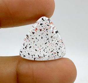 Cabujón de piedra preciosa Super Seven natural de 17.00 quilates, cabujón Super Seven de buena calidad para la fabricación de joyas, tamaño 21X21X5MM - Product Image 2