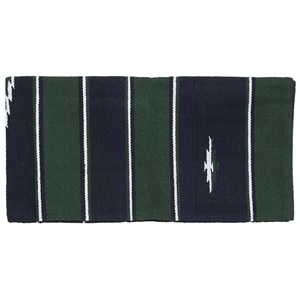 Tapis de selle rayé en cuir pour l'équitation, coussin de protection pour l'entraînement de barrel racing, accessoire d'équitation, ensemble de selle western personnalisé OEM - Product Image 2