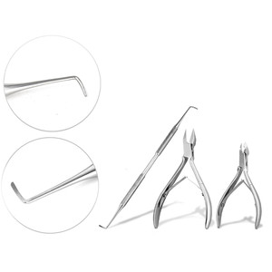 Extra Sharp <b>Strong</b> Holding Toenail Clipper Set Professional Manicure Pedicure Heavy Duty Nail Cutter Clipper - Product Image 3