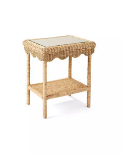 New Design Kids Rattan Scalloped <b>Side</b> <b>Table</b>, Handmade in Vietnam, Premium Quality Furniture Wholesale Price - Product Image 5