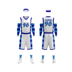 Maillot de basket-ball unisexe sans manches avec short assorti et détails personnalisés du joueur, matériau personnalisable pour l'été - Product Image 4