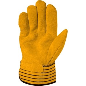 Gants de sécurité antistatiques en cuir de vachette pleine fleur de qualité supérieure, résistants à la chaleur et anti-perforation, pour la construction et le travail en hauteur (type Rigger canadien) - Product Image 3