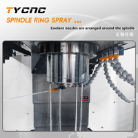 Centre d'usinage vertical CNC 3 axes VMC1160, machine de fraisage CNC automatique pour fraisage à haute vitesse