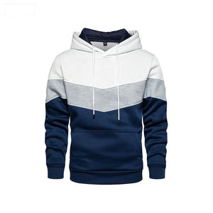 Sudadera con Capucha 100% Algodón Grueso con Franjas Reflectantes para Hombre, Ropa de Trabajo de Seguridad, Ropa de Invierno para Exteriores - Product Image 1