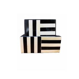 Doublure motif os incrustation sous-verre ensemble de 4 pour thé café boisson sous-verre vaisselle moderne cuisine décor chaleur protéger sous-verre - Product Image 6