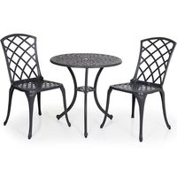 Ensemble de meubles d'extérieur en fer écologiques de style moderne pour jardin, patio, balcon, structure métallique robuste, design élégant et moderne