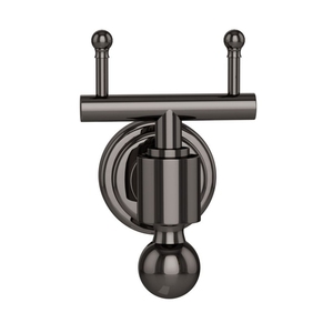 Classic Brass Wall Mounted <b>Hook</b> Rust Resistant <b>Black</b> Matt Colour Single <b>Hook</b> For Bathroom Bedroom Wardrobe Use Customizable - Product Image 2