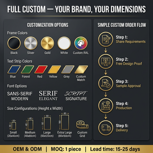 ป้ายโรงแรมหรูหราทรงเสาสูงสีทอง พร้อมบริ<span class=keywords><strong>ก</strong></span>ารเช็คเอาท์ด่วน ตัวอักษรเรืองแสง 3 มิติ แบบตั้งพื้น ใช้เป็นป้ายบอกทาง - Product Image 6