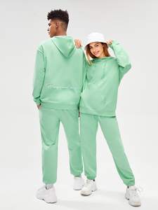 Nouvel Arrivage – Sweats à Capuche Oversize pour Femmes, Épaules Tombantes, Coton Lourd 100%, Manches Longues, Lettres Imprimées - Product Image 2