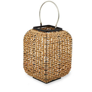 Lámparas y faroles de fibra de jacinto de agua, coste directo de fábrica, tejidos a mano, lámpara iluminadora, farol. - Product Image 4