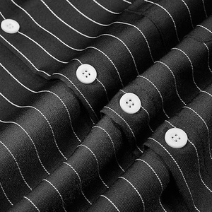 Chemises décontractées pour hommes sur mesure, tricotées, respirantes, anti-plis, printemps, double boutonnage, uniformes, fabricant Pakistan OEM - Product Image 6