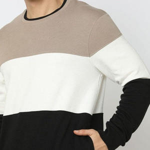 Classic Men's Loose Fit Crew Neck Lined Design Eco-Friendly Sweatshirt Custom Logo 100% Cotton Soft Stylish for Daily Use Summer - Product Image 5