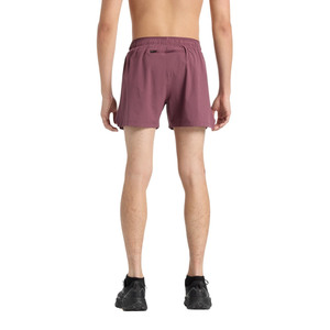 Men's High Street Quick Dry Mid <b>Elastic</b> Waist Knee-Length Solid Sports Shorts with Waterproof Breathable & Eco-Friendly Fabric - Product Image 2