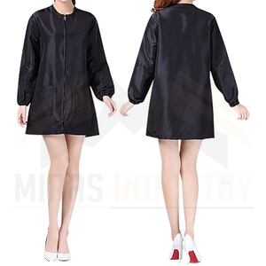 MIRAS INDUSTRY Mono de Trabajo Unisex de Poliéster, Manga Larga, Impermeable, Antipolvo, con Protección Contra Pinchazos, Fusión Sin Costuras, Negro - Product Image 4